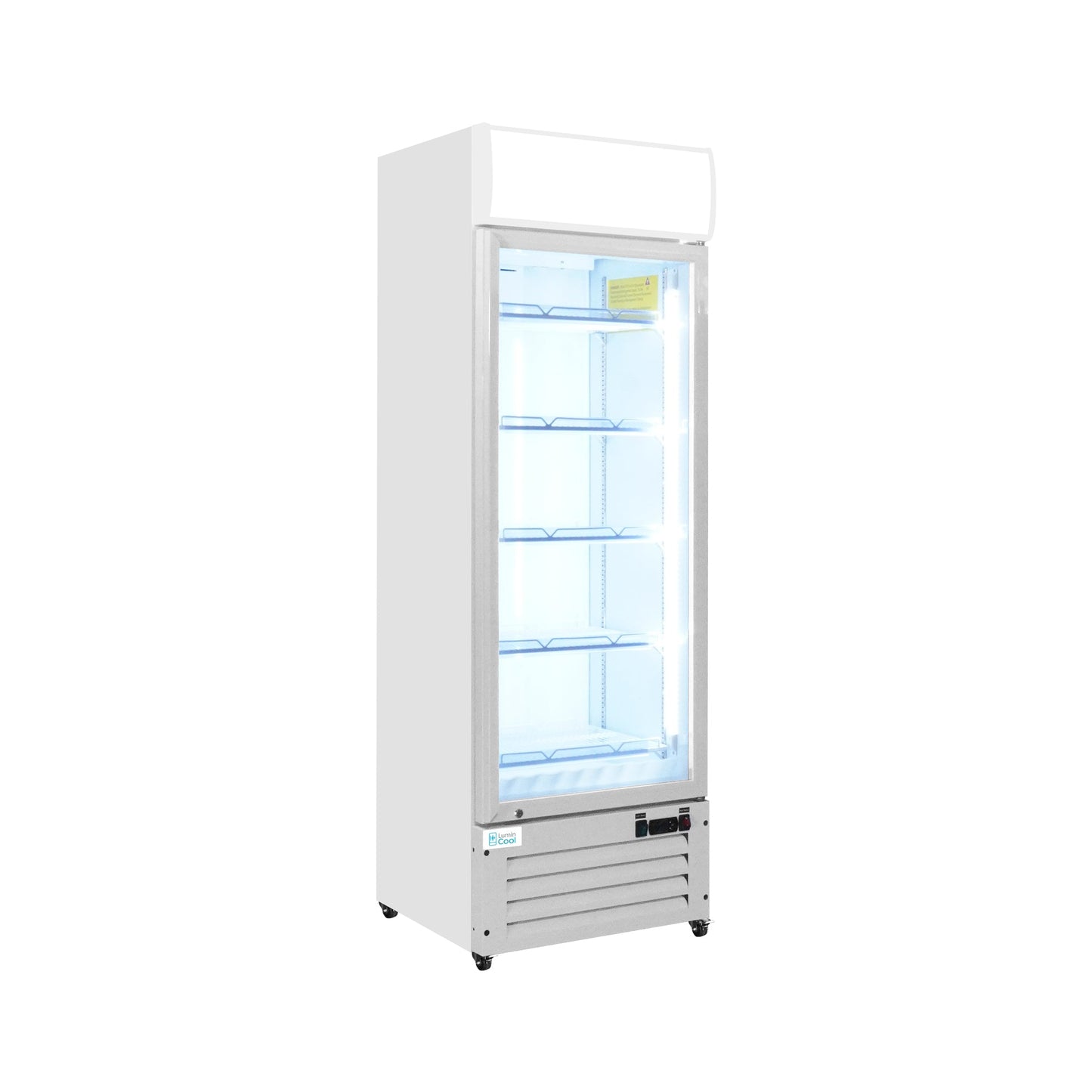 Display glass refrigerator Lumin Coool -25R-G1 -W