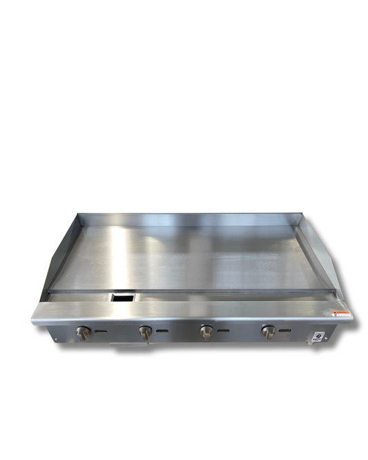Chrome Plated Countertop Manual gas Griddle 48" HZ-G48-MR