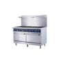 Gas Range with Built-In Convection Oven 60" HZ-CR60