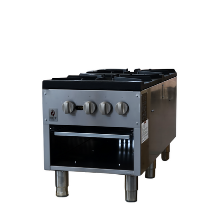 2-Burners Gas Stock Pot Range HZ-SP-2