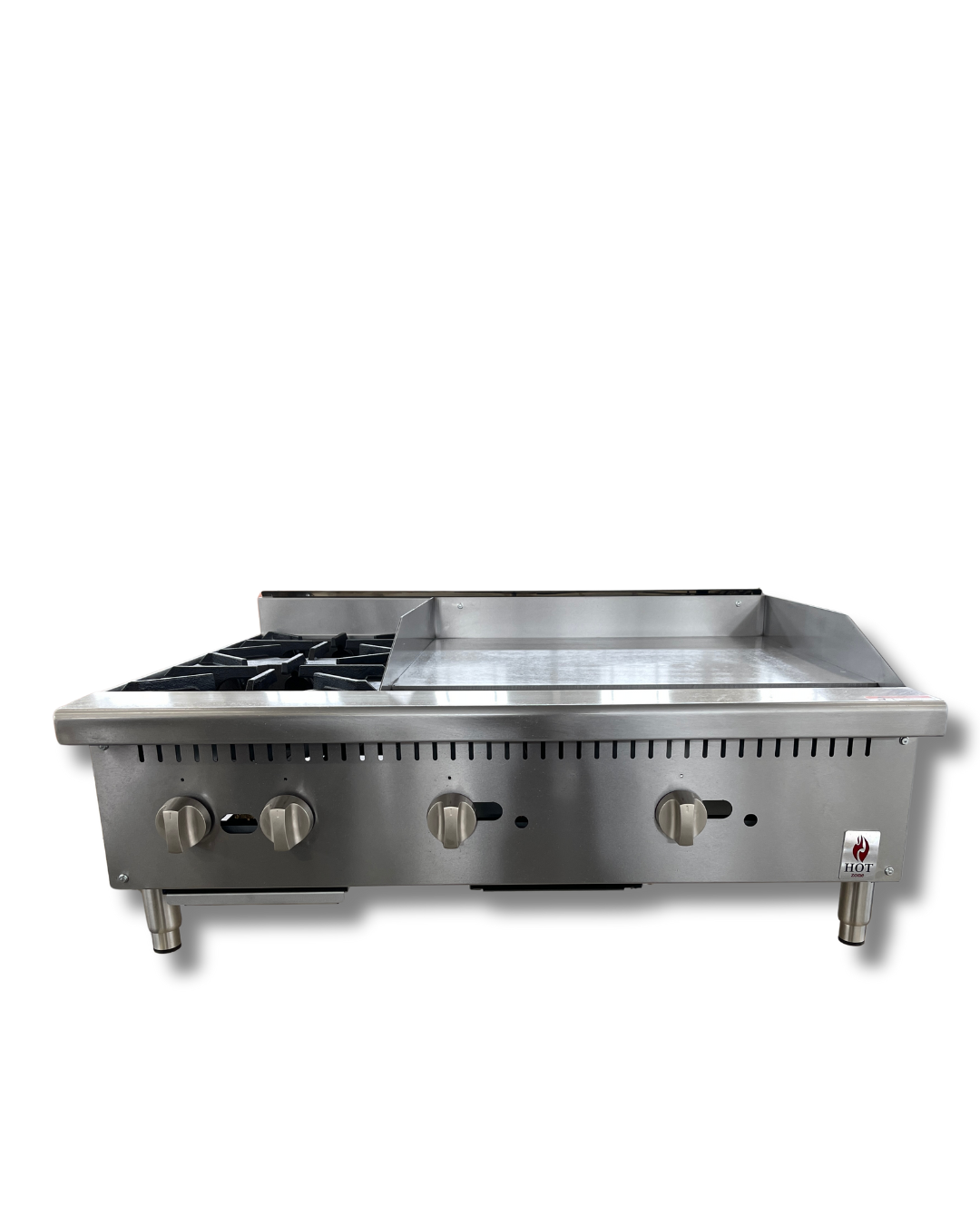 Countertop Gas Combination Hot plate  and Griddle 24"-HZC-12H12G