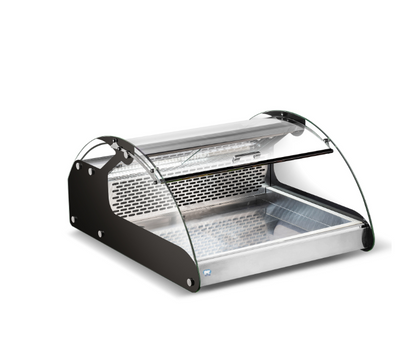 Curved Glass Countertop Refrigerated Display COLD ZONE-CW-118
